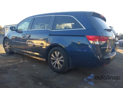 2016 Honda Odyssey Ex-L из США, поврежденный, VIN 5FNRL5H6XGB132134